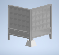 3д модель забор СССР