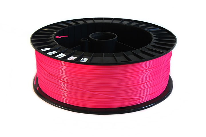 ABS пластик REC 1.75мм ярко-розовый 2кг