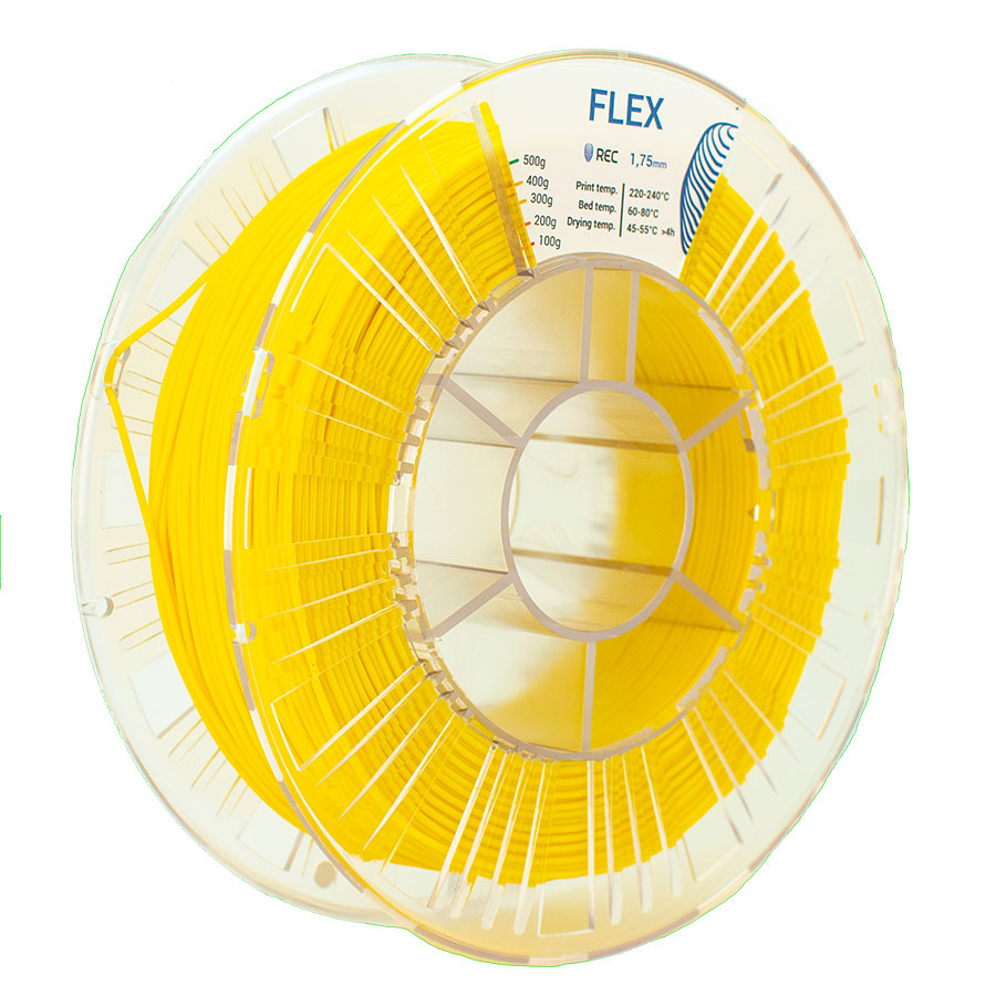 FLEX пластик REC 1.75мм жёлтый