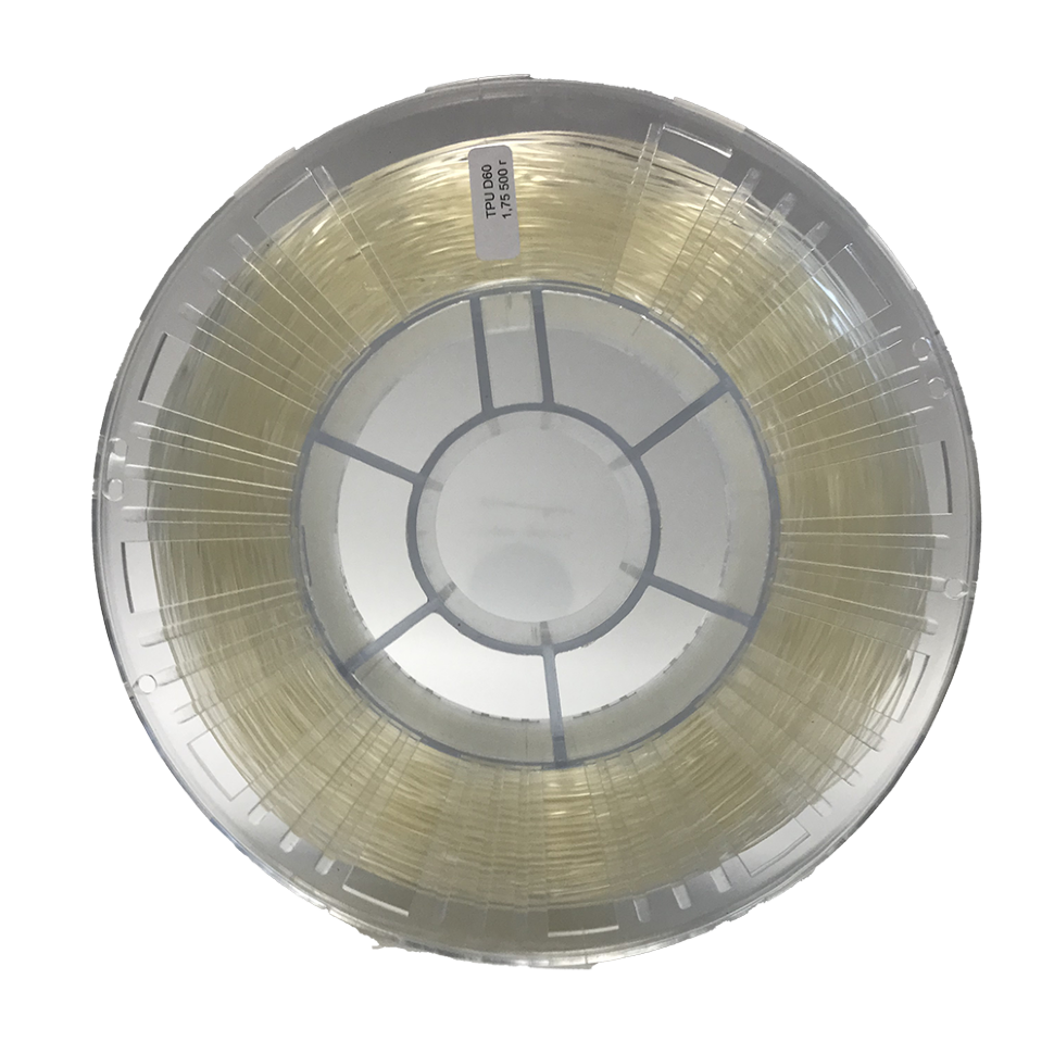 TPU D60 пластик REC 1.75мм натуральный