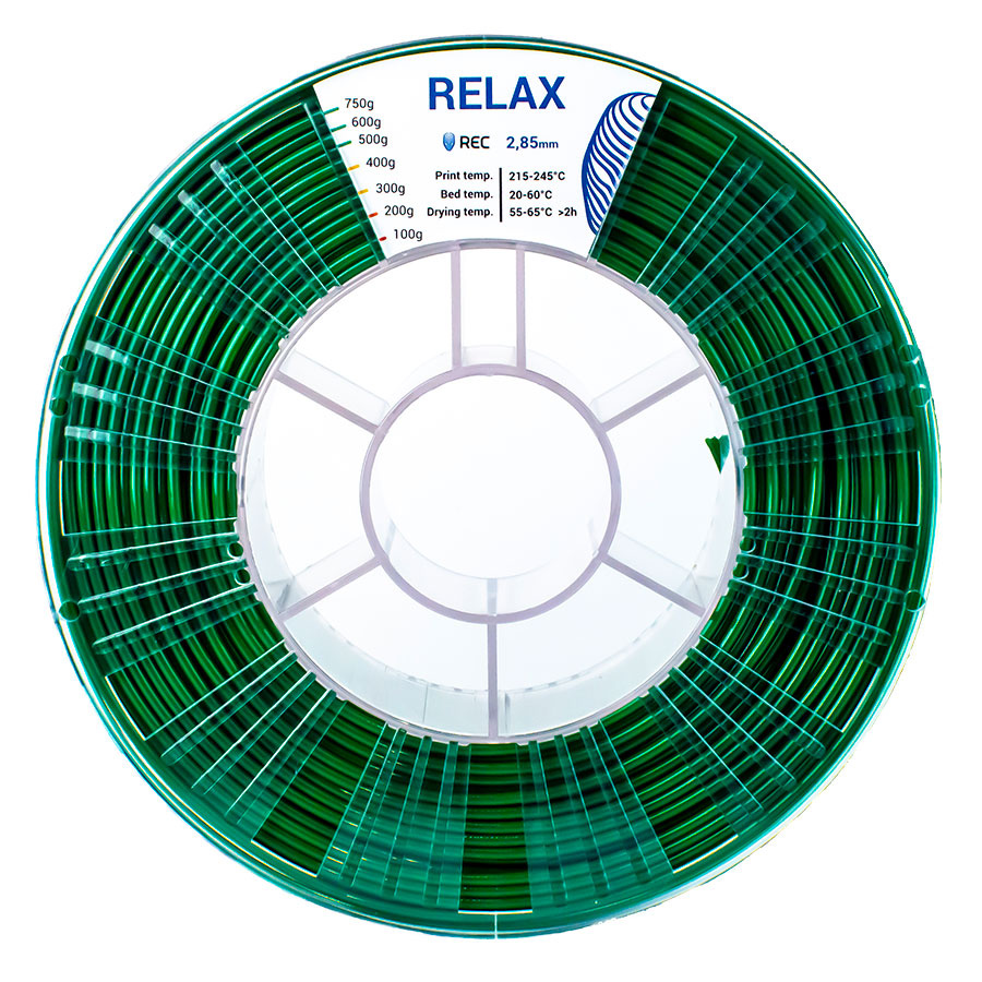 RELAX пластик REC 2.85мм зеленый