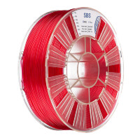 SBS пластик REC 1.75мм прозрачно-красный