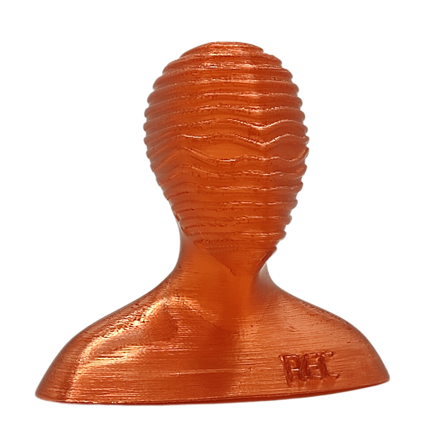 SBS пластик REC 1.75мм прозрачно-оранжевый