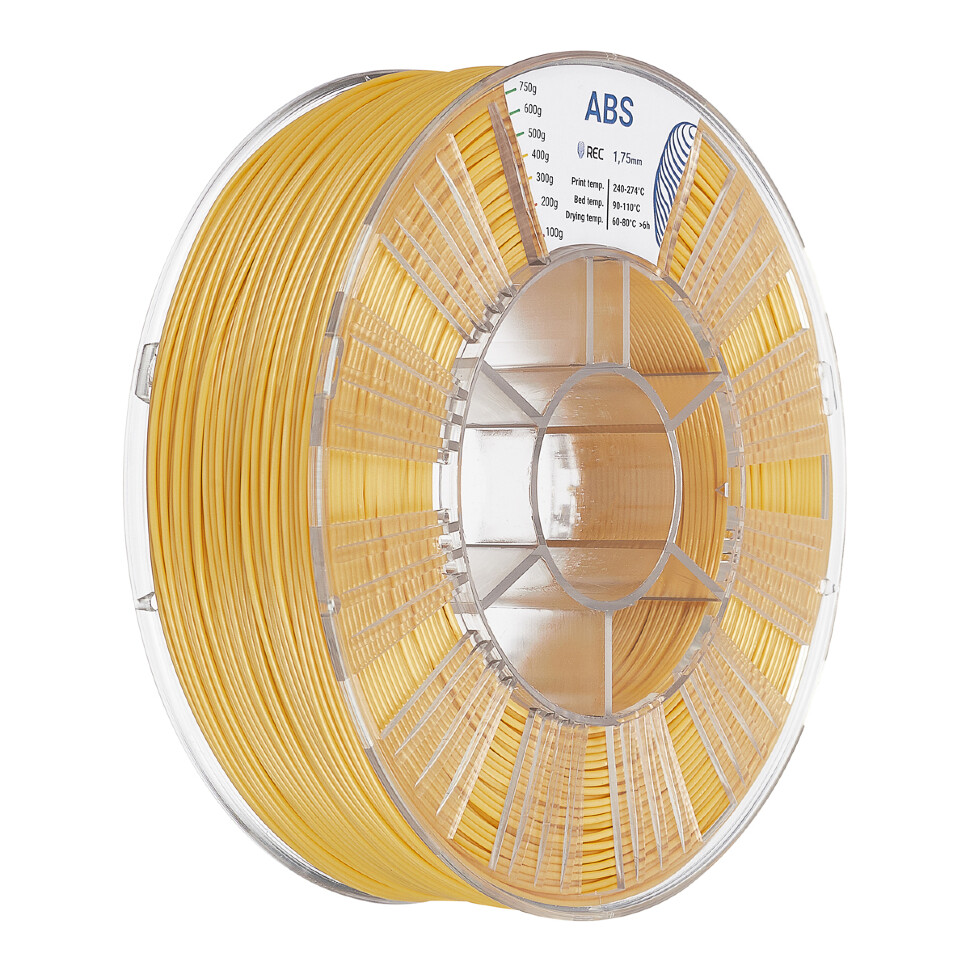 ABS plastic REC 1.75 mm golden