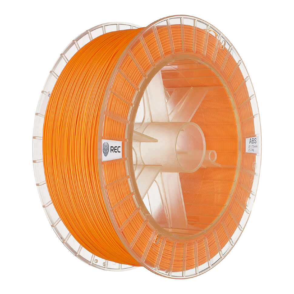 ABS plastic REC 1.75 mm orange 2kg