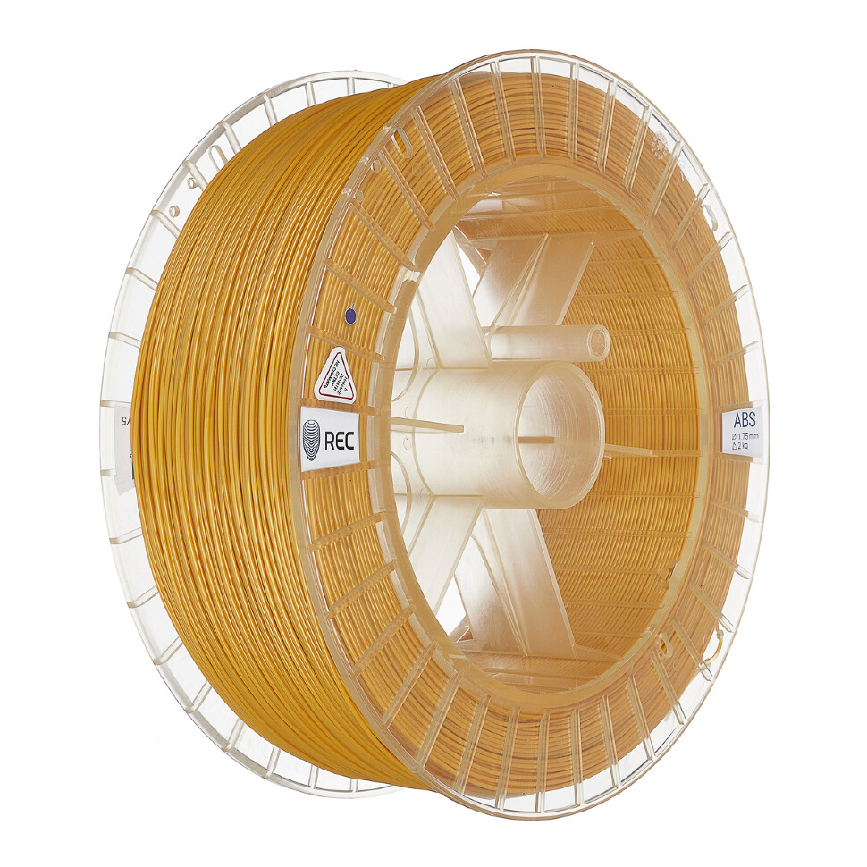 ABS plastic REC 1.75 mm gold 2kg