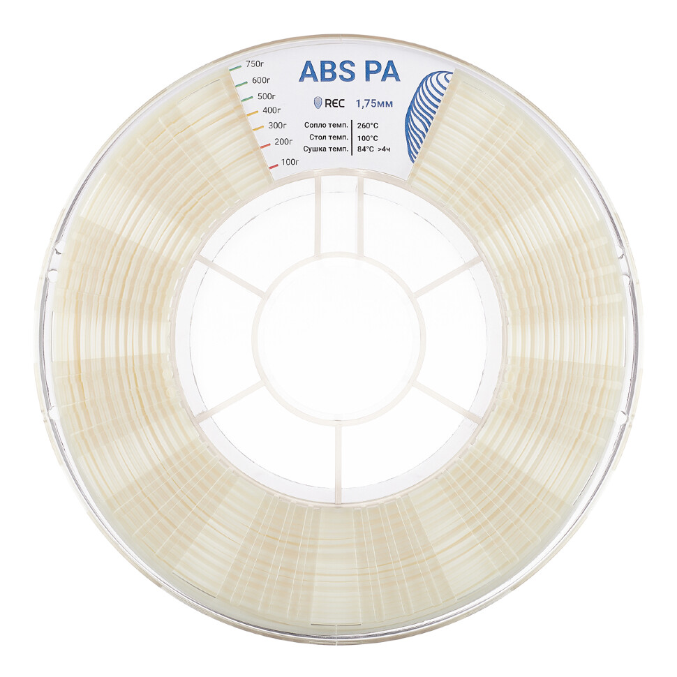 ABS PA plastic REC 1.75mm natural