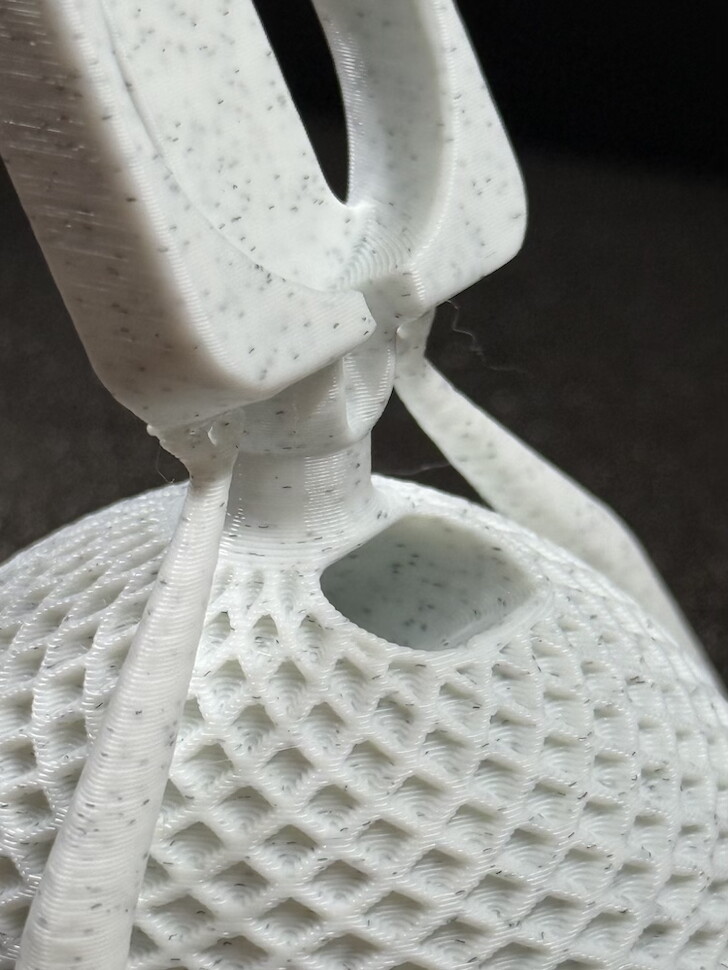 PLA пластик REC 1.75мм мраморный серый